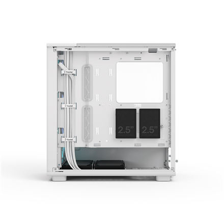 Fractal Design Case | Epoch | White TG RGB Clear Tint | ATX