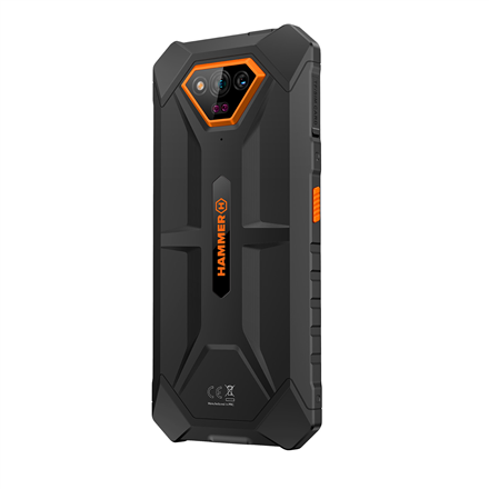 Hammer | Iron | V | Orange | 6.5 " | IPS | 1600 x 720 pixels | Mediatek | Helio G36 | Internal RAM 6 GB | 64 GB | microSD | Dual SIM | Nano SIM | 3G | 4G | Main camera resolution 50 MP | Secondary camera resolution 8 MP | Android | 13