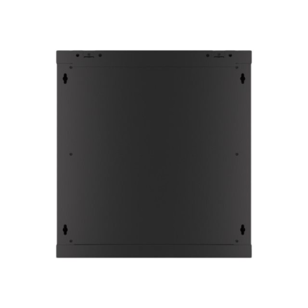 Lanberg | Rack cabinet 19" wall-mount 12U/600x450 for self-assembly with metal door (flat pack) | WF01-6412-00B | Black