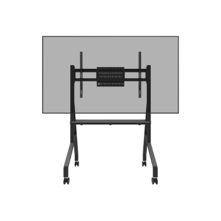 Neomounts Floor stand | FL50-525BL1 TV trolley | Adjustable Height | 55-86 " | Maximum weight (capacity) 76 kg | Black