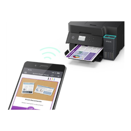 Epson | Multifunctional printer | EcoTank L6370 | Inkjet | Colour | A4 | Wi-Fi | Black