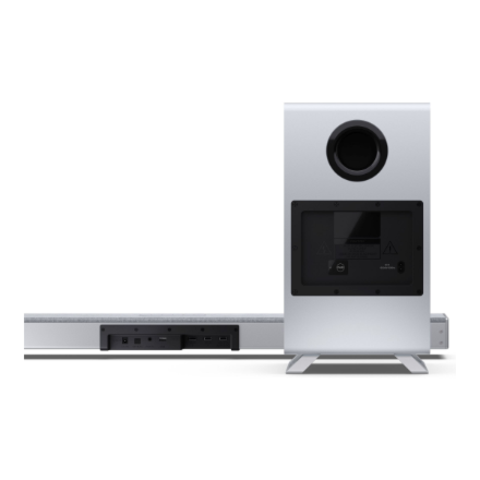 Sharp | 3.1.2 Dolby Atmos/DTS:X Soundbar with Wireless Subwoofer | HT-SBW53121(SL) | Bluetooth