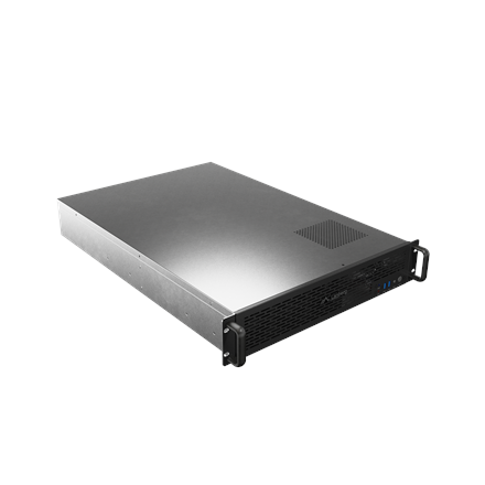 Lanberg Rackmount server chassis E-ATX 650/12 19"/2U | SC01-6502-12B