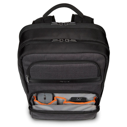 Targus | CitySmart Advanced | Fits up to size 12.5-15.6 " | Laptop Backpack | Shoulder strap | Black/Grey