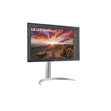 LG | 27UP850K-W | 27 " | IPS | UHD | 16:9 | 60 Hz | 5 ms | 3840 x 2160 pixels | 400 cd/m² | HDMI ports quantity 2