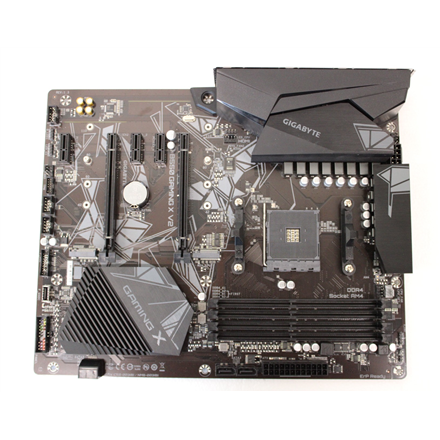SALE OUT. Gigabyte | B550 GAMING X V2 | Processor family AMD | Processor socket AM4 | DDR4 DIMM | Memory slots 4 | Chipset AMD B | ATX | REFURBISHED WITHOUT ORIGINAL PACKAGING AND ACCESSORIES, BACKPANEL INCLUDED