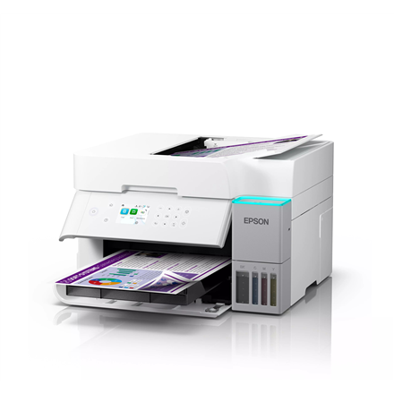 Epson | Multifunctional printer | EcoTank L6376 | Inkjet | Colour | A4 | Wi-Fi | White