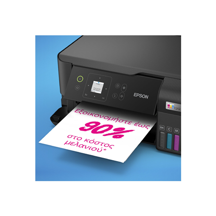 Epson | Multifunctional printer | EcoTank L3560 | Inkjet | Colour | Inkjet Multifunctional Printer | A4 | Wi-Fi | Black