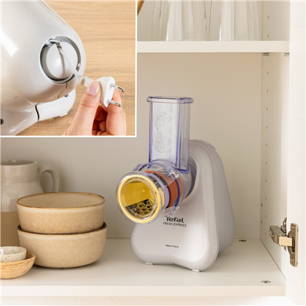 TEFAL Vegetable slicer | Fresh Express DN853BE0 | Light Gray | 150 W