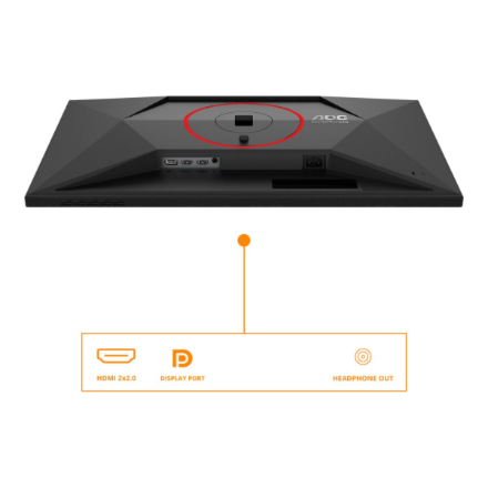 AOC | Q27G4ZR | 27 " | Fast IPS | QHD | 16:9 | 240 Hz | 1 ms | 2560 x 1440 pixels | 400 cd/m² | HDMI ports quantity 2 | Black