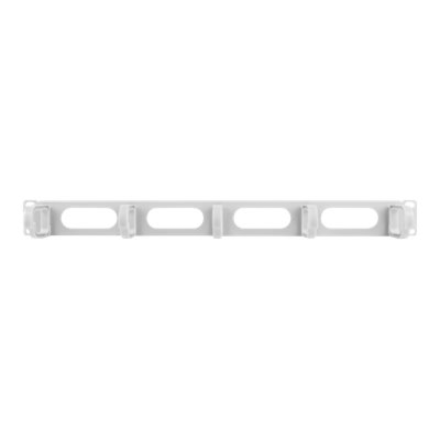 Lanberg 19" cable management panel 5 rings - type B 1U | AK-1205-S | Grey