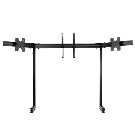 Next Level Racing Floor stand | ELITE Free Standing Triple Monitor Stand | Fully adjustable and customizable | 21-43 " | Black