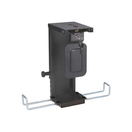Neomounts CPU-D075BLACK/LK CPU holder | Adjustable Height | Maximum weight (capacity) 10 kg | Black