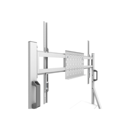 Neomounts Floor stand | FL50-525WH1 TV trolley | Adjustable Height | 55-86 " | Maximum weight (capacity) 76 kg | White