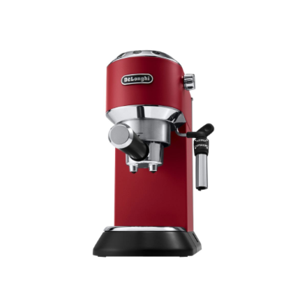 Delonghi | Espresso Coffee Maker | Dedica Style EC 685.R | Pump pressure 15 bar | Built-in milk frother | Semi-automatic | 1300 W | Red