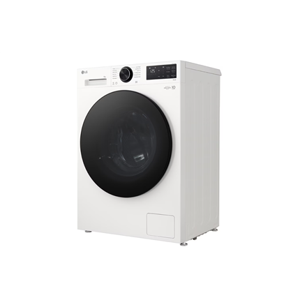 LG Washing machine | F2X50S9TWB | Energy efficiency class A | Front loading | Washing capacity 9 kg | 1200 RPM | Depth 48 cm | Width 60 cm | Display | LED | Steam function | Direct drive | Wi-Fi | White