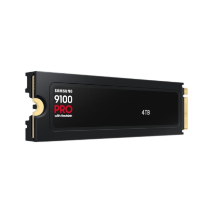 Samsung 9100 PRO | 4000 GB | SSD form factor M.2 2280 | Solid-state drive interface PCIe 5.0x4 | Read speed 14800 MB/s | Write speed 13400 MB/s