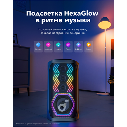Anker Soundcore Speaker | Rave 3S | Bluetooth | Black | Portable | Wireless connection