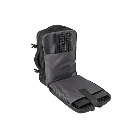 Natec | Laptop Backpack | Camel Pro | Fits up to size 17.3 " | Backpack | Black