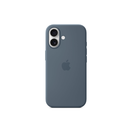 Apple iPhone 17 Silicone Case with MagSafe - Anchor Blue | Apple