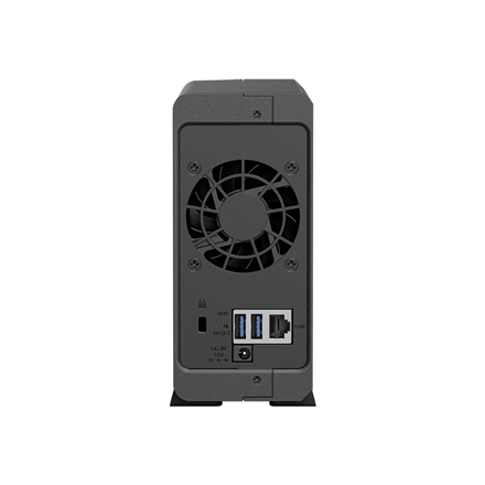 Synology | Tower NAS | DS124 | up to 1 HDD/SSD | Realtek | RTD1619B | Processor frequency 1.7 GHz | 1 GB | DDR4