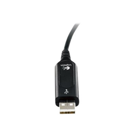 Logitech | Computer headset | H390 | Built-in microphone | USB Type-A | Black