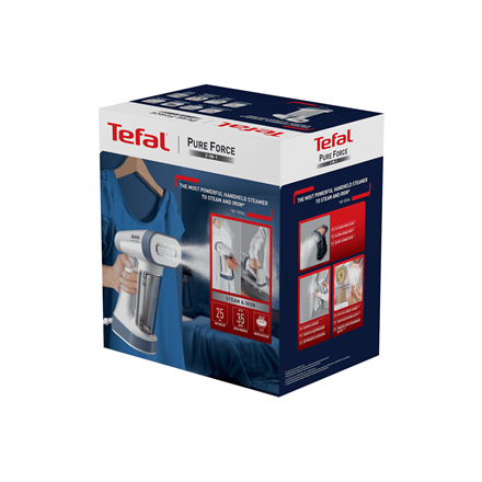 TEFAL Steamer | DT8722E0 Pure Force 2in1 | Handheld | 1800 W | 0.18 L | 35 g/min