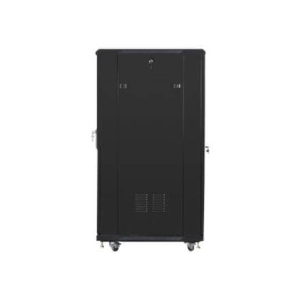 Lanberg | Rack cabinet 19" free-standing 27U/600x800 (flat pack) | FF01-6827-12B | Black