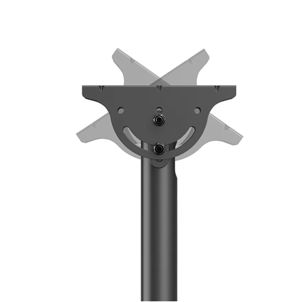 Neomounts CL35-440BL16L Monitor/TV Mount Ceiling | Adjustable Height, Rotate, Tilt, Swivel | 37-70 " | Maximum weight (capacity) 50 kg | Black