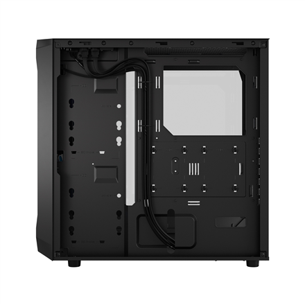 Fractal Design | Focus 2 | Side window | RGB Black TG Clear Tint | Midi Tower | ATX