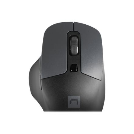 Natec Mouse, BlackBird 2, Silent, Wireless, 1600 DPI, Optical, Black | Natec | Mouse | Optical | Wireless | Black/Gray