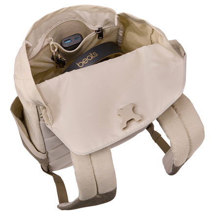 Thule | Lithos | Backpack 16L | Fits up to size 16 " | Laptop backpack | Pelican Gray/Faded Khaki