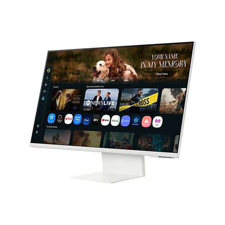 Samsung | LS32FM801UUXDU | 32 " | VA | 16:9 | 60 Hz | 4 ms | 3840 x 2160 pixels | 400 cd/m² | HDMI ports quantity 1 | White