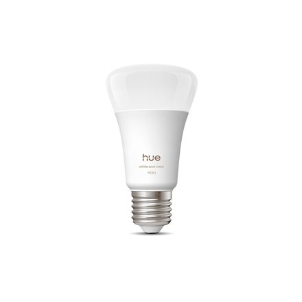 Philips Hue WCA 1100 A60 1P EU | E27 | 8.1 W | White and colour light | Bluetooth and Zigbee