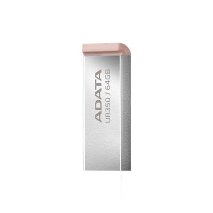 ADATA | USB Flash Drive | UR350 | 64 GB | USB 3.2 Gen1 | Brown