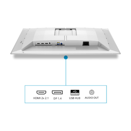 Philips 27M2N6501L/00 | 27 " | QD-OLED | 16:9 | 240 Hz | 0.03 ms | 2560 x 1440 pixels | 400 cd/m² | HDMI ports quantity 2 | White