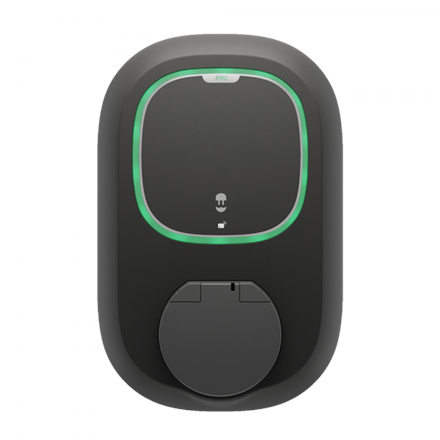 Wallbox Socket | Pulsar Pro | 22 kW | Wi-Fi, 4G, Ethernet, Bluetooth | Black