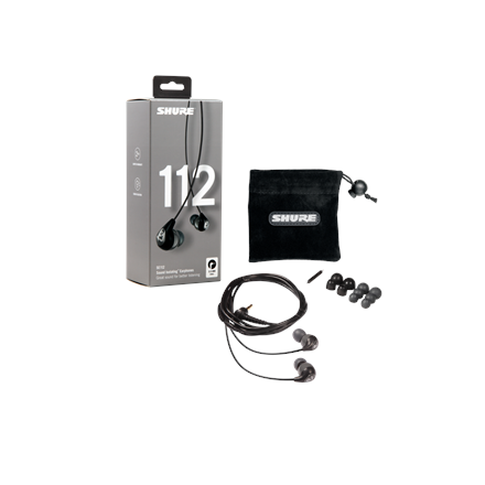 Shure | Earphones | SE112-GR | Wired | In-ear | Grey