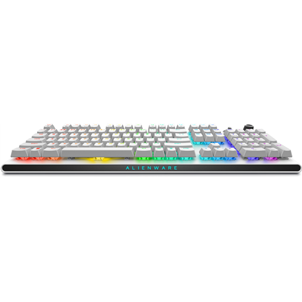 Dell | Alienware Tri-Mode AW920K | Wireless Gaming Keyboard | Wireless | Bluetooth | RGB LED light | Wireless connection | US | CHERRY MX Red | Lunar Light