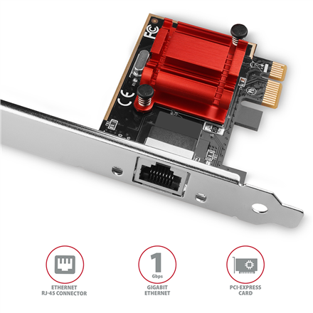 AXAGON PCIe Gigabit Ethernet | PCEE-GIX
