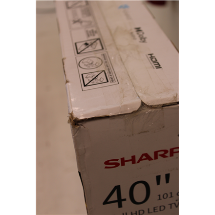 SALE OUT. Sharp 40HA1205E 40" (101cm) Full HD TV | SALE OUT. Sharp 40HA1205E | 40 | FHD | Black | DAMAGED PACKAGING
