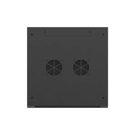 Lanberg Wall mounted installation cabinet 19" 4U 600X600 | WF01-6604-23B | Black