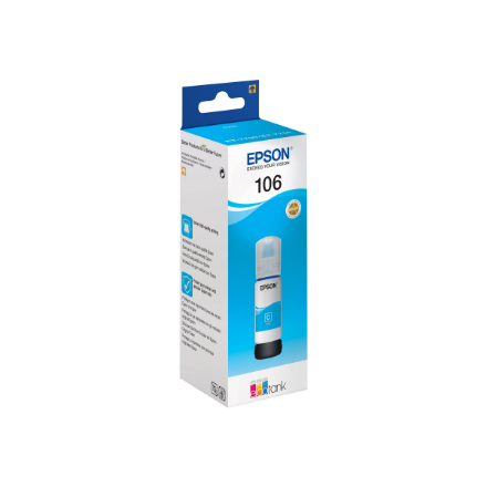 Epson Ecotank | 106 | Ink Bottle | Cyan