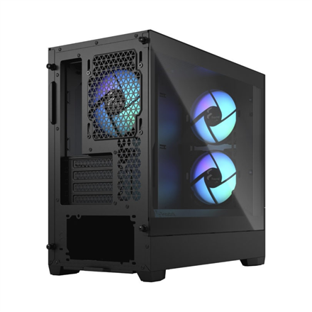 Fractal Design | Pop Mini Air RGB | Side window | Black TG Clear Tint | mATX, Mini ITX | ATX