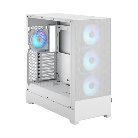 Fractal Design | Pop XL Air RGB | Side window | White TG Clear Tint | E-ATX up to 280 mm, ATX , mATX, Mini ITX | ATX