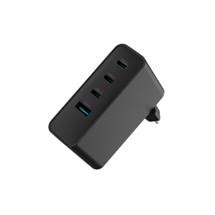 Natec Ribera USB Charger, 1x USB-A + 3x USB-C | NUC-2234