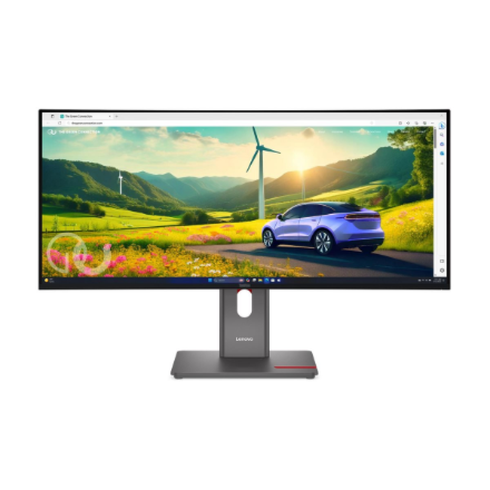 Lenovo | ThinkVision | P34WD-40 | 34 " | IPS | 21:9 | 120 Hz | 4 ms | 3440x1440 pixels | 350 cd/m² | HDMI ports quantity 1 | Eclipse black | Warranty 36 month(s)