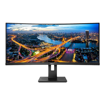 Philips | B Line | 346B1C/00 | 34 " | VA | WQHD | 21:9 | 100 Hz | 5 ms | 3440 x 1440 | 300 cd/m² | HDMI ports quantity 1 | Black | Warranty 36 month(s)
