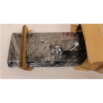SALE OUT. EDBAK Interface Bar 2200mm | EDBAK Menu Board Mount VWMB2200 | Maximum weight (capacity) 200 kg | DAMAGED PACKAGING, SCRATCHED ON BACK | Black
