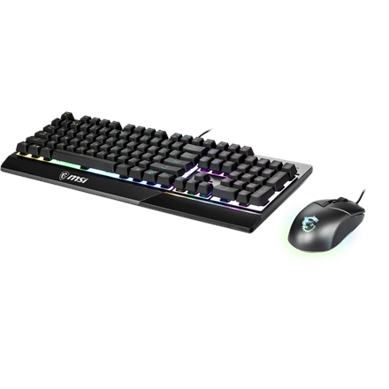 MSI | Vigor GK30 COMBO | Keyboard and Mouse Set | Wired | RGB LED light | US